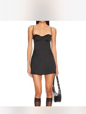 strapless open back dress Little Black Modest Ponte Dress main image 0